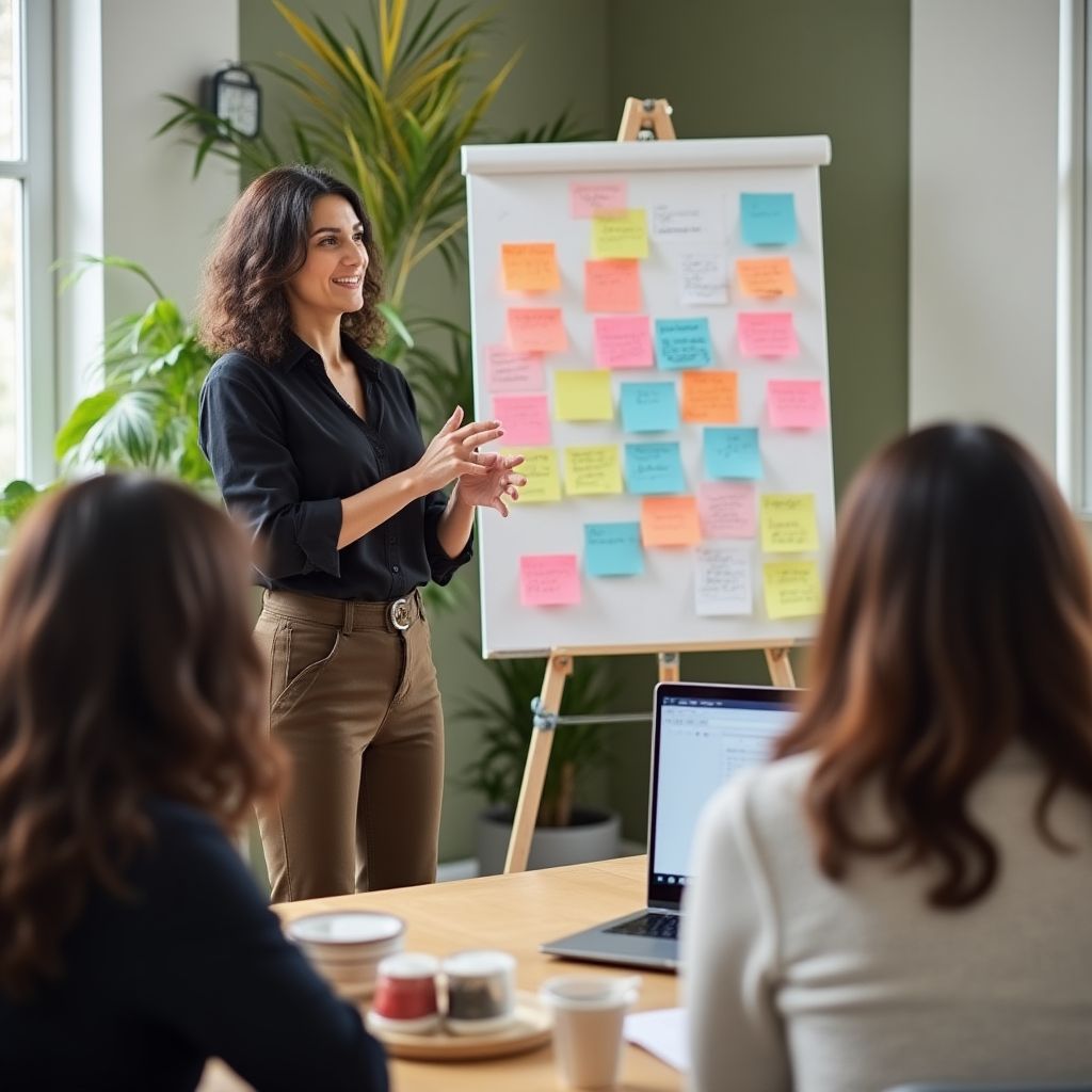 Instructora de innovación